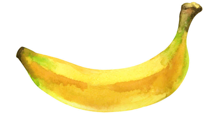 banana-watercolor